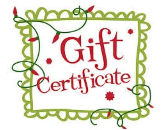 Art Gift Certificates!