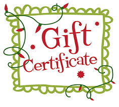 Art Gift Certificates!