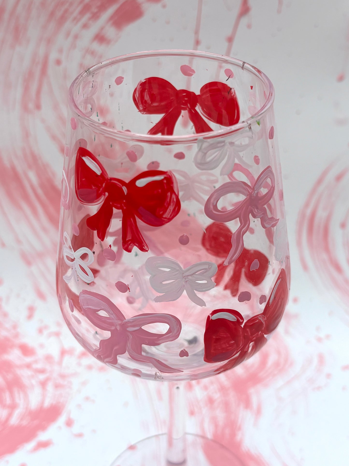 Paint & Sip: Custom Wine Glass Set at Pink Bee