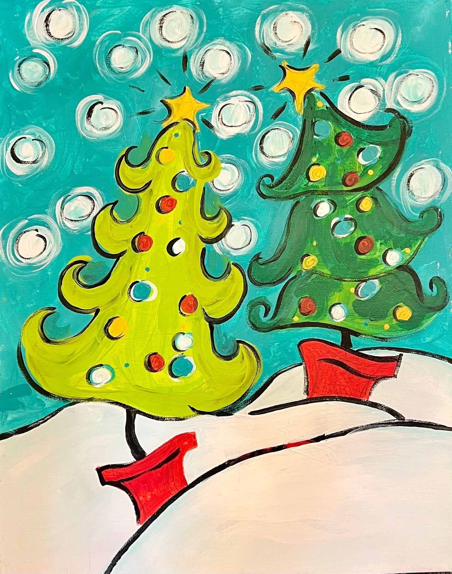 Whimsical Holiday Trees