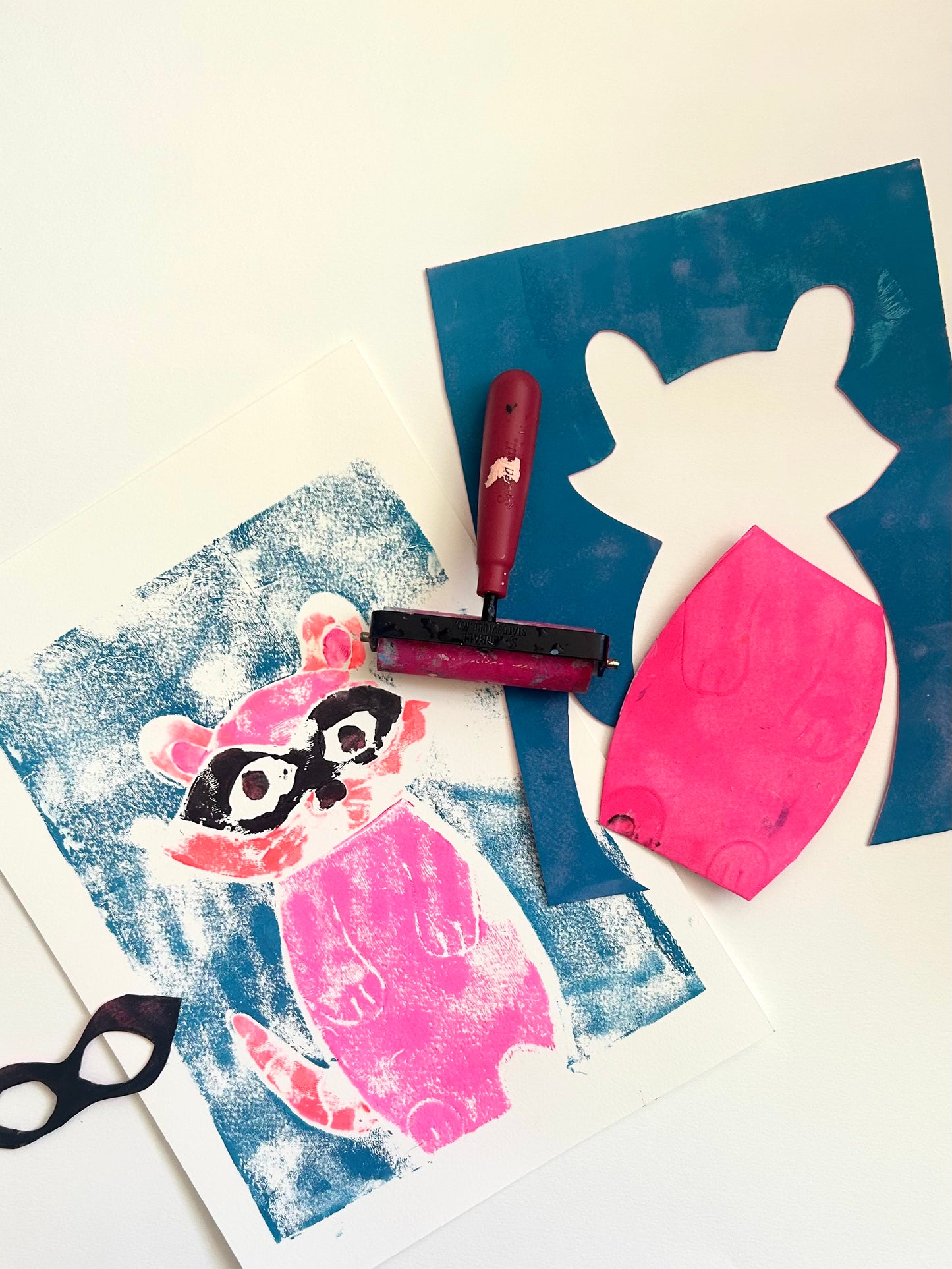 No School! Kids Printmaking Mini Camp: Whimsy Wildlife Prints