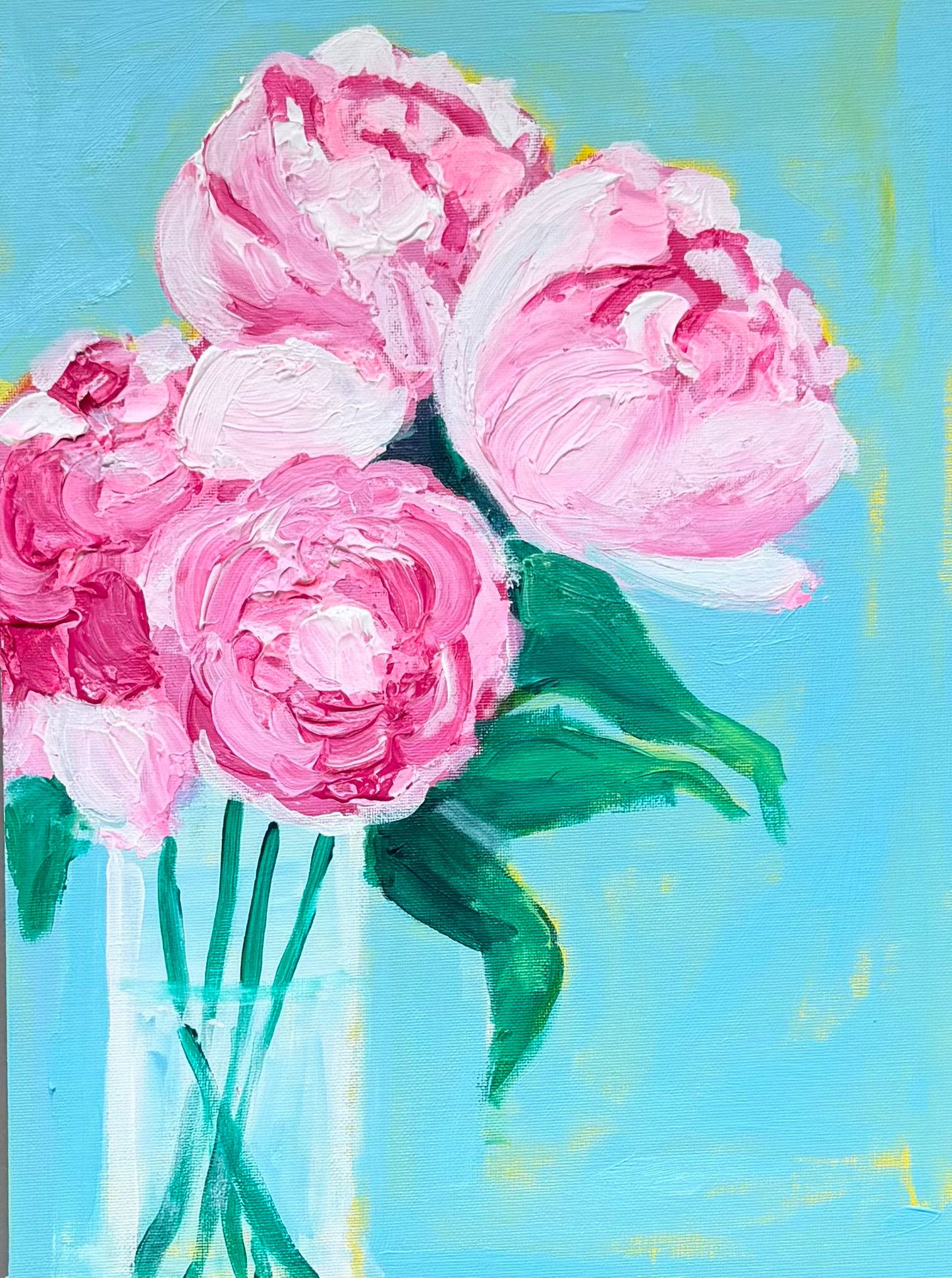 Palette Knife & Brush Florals