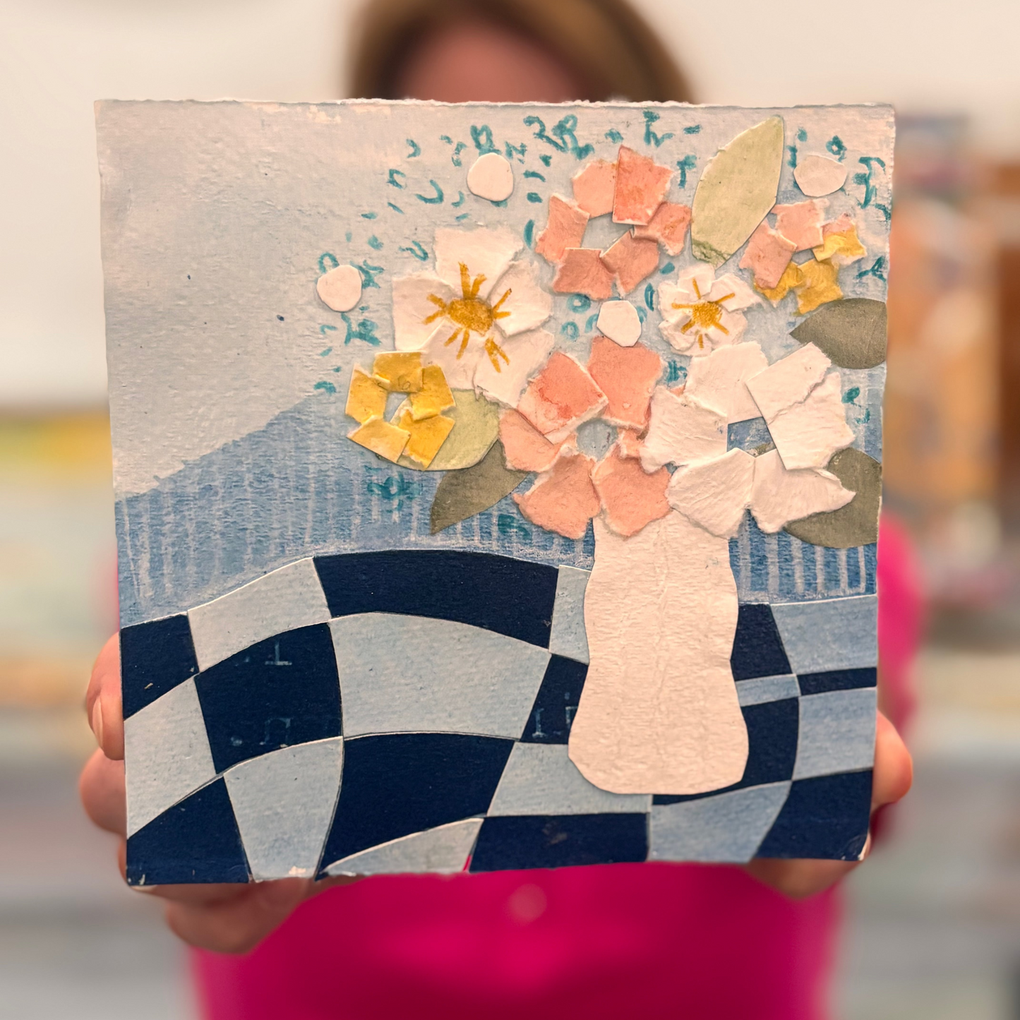 Build a Bouquet: Floral Collage Class