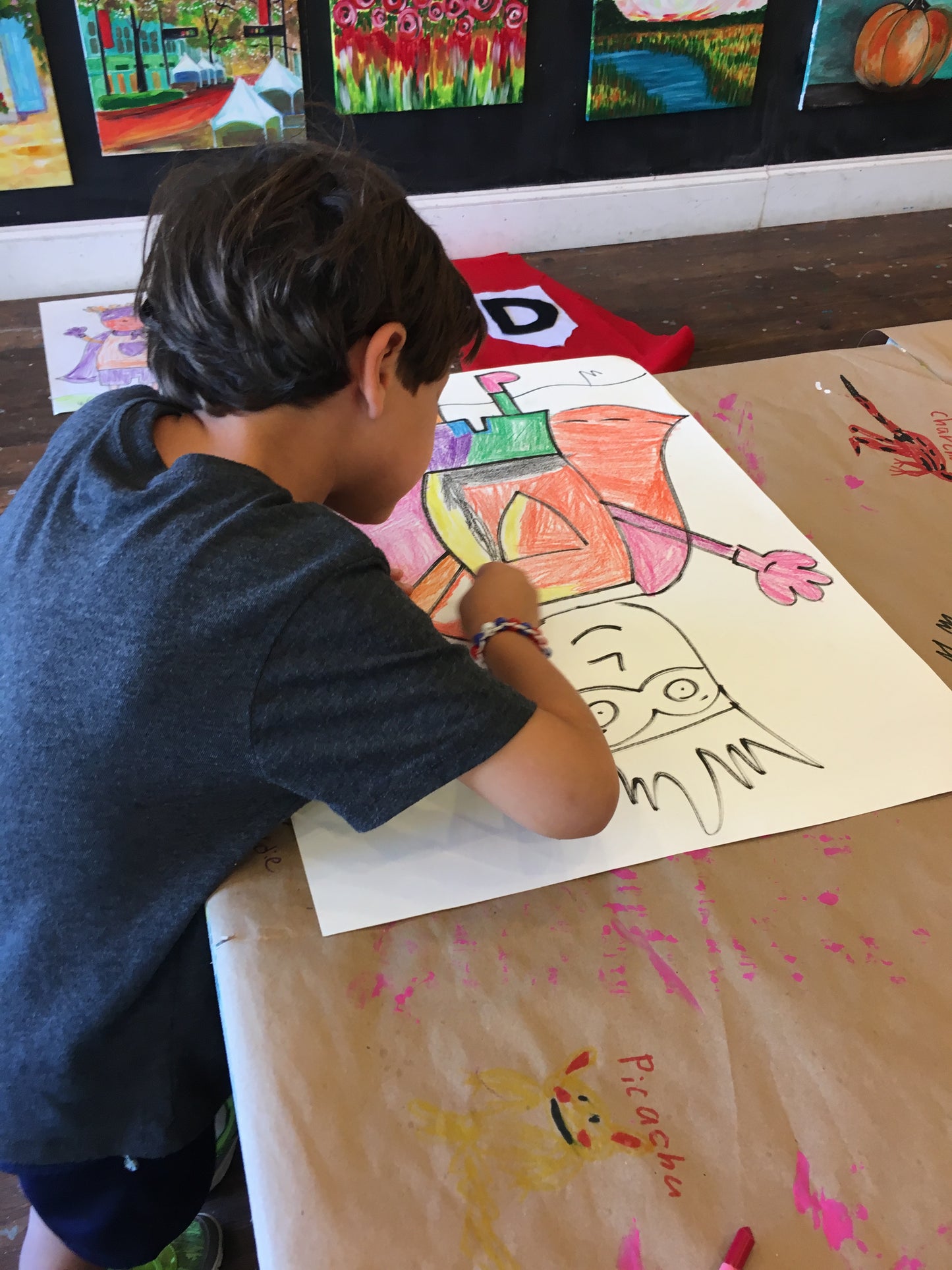 "Superheroes and Villians" Art Camp 2025!