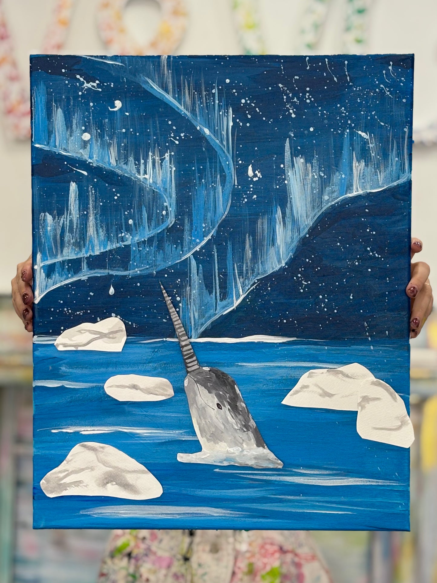 Arctic Narwhal: Half Day Art Camp