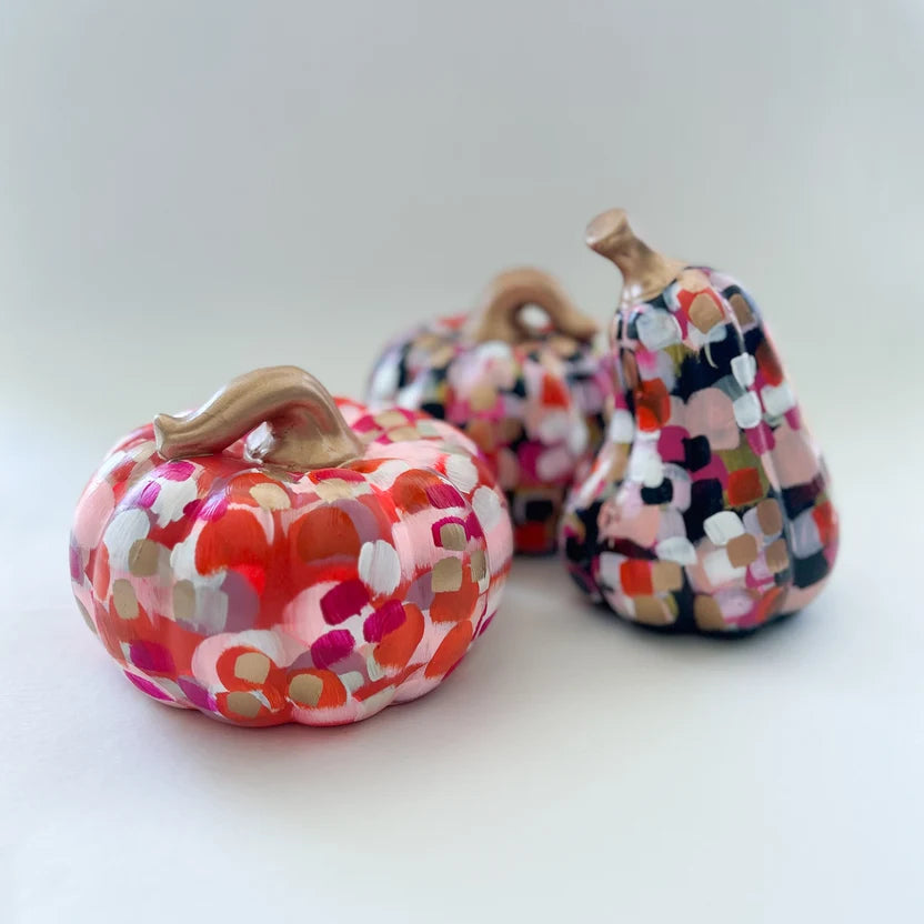 Paint-Your-Own Ceramic Pumpkins: A Fall Sip & Paint
