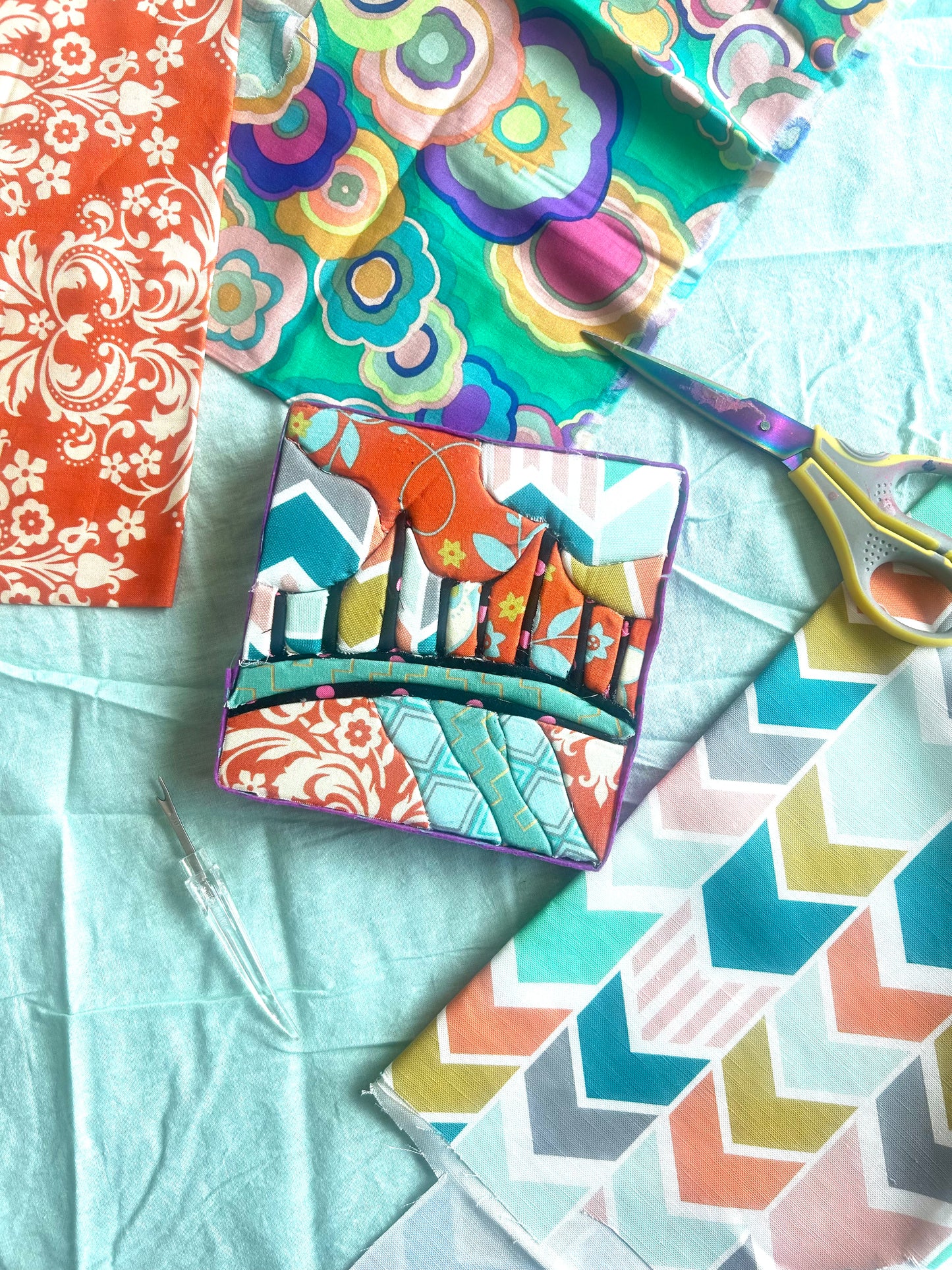 Kinusaiga "Faux Quilting" Workshop for Beginners!