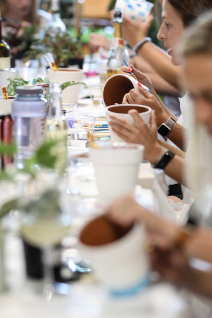 "Paint Your Pot" workshop with Sun and Soil