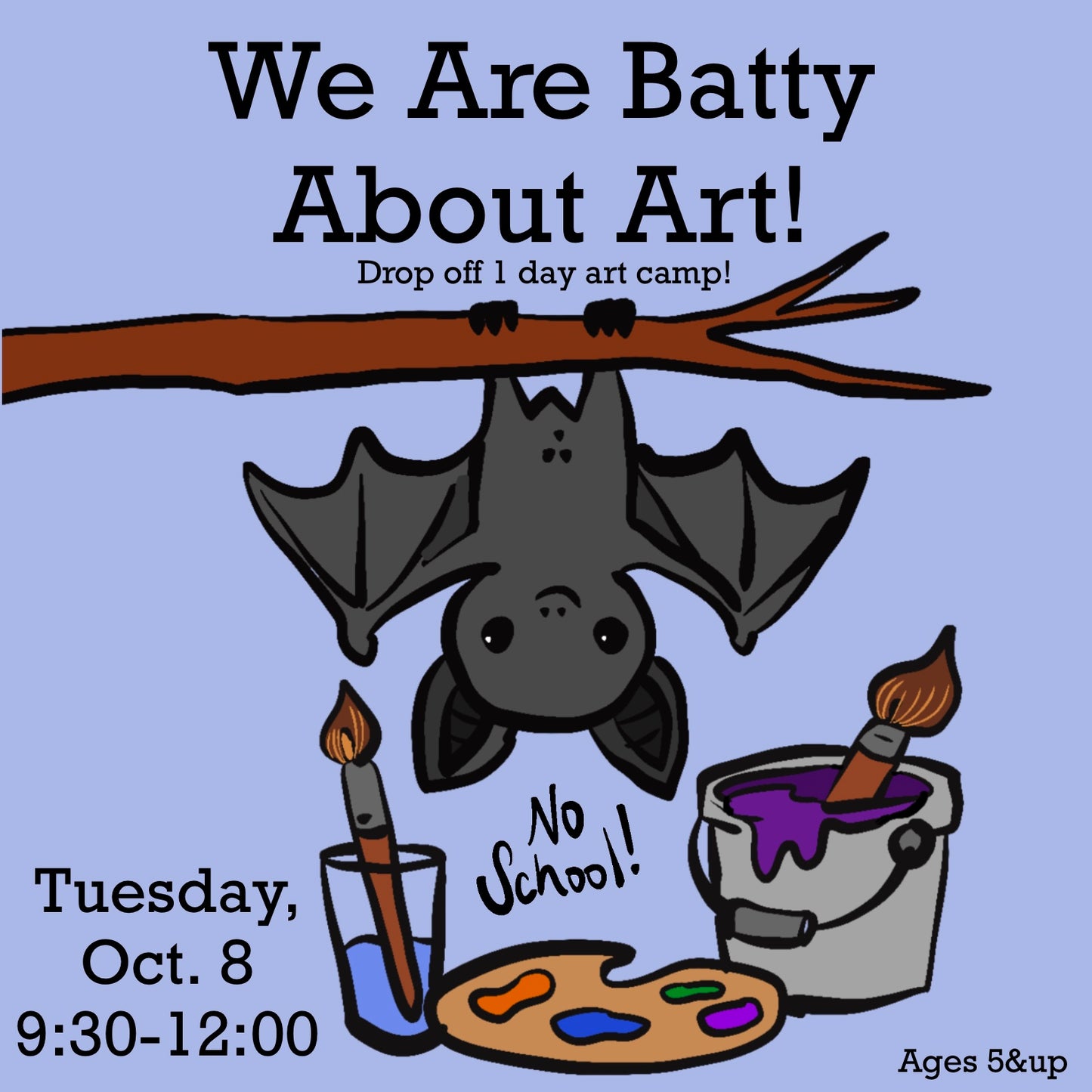 No School - One Day Art Camp!