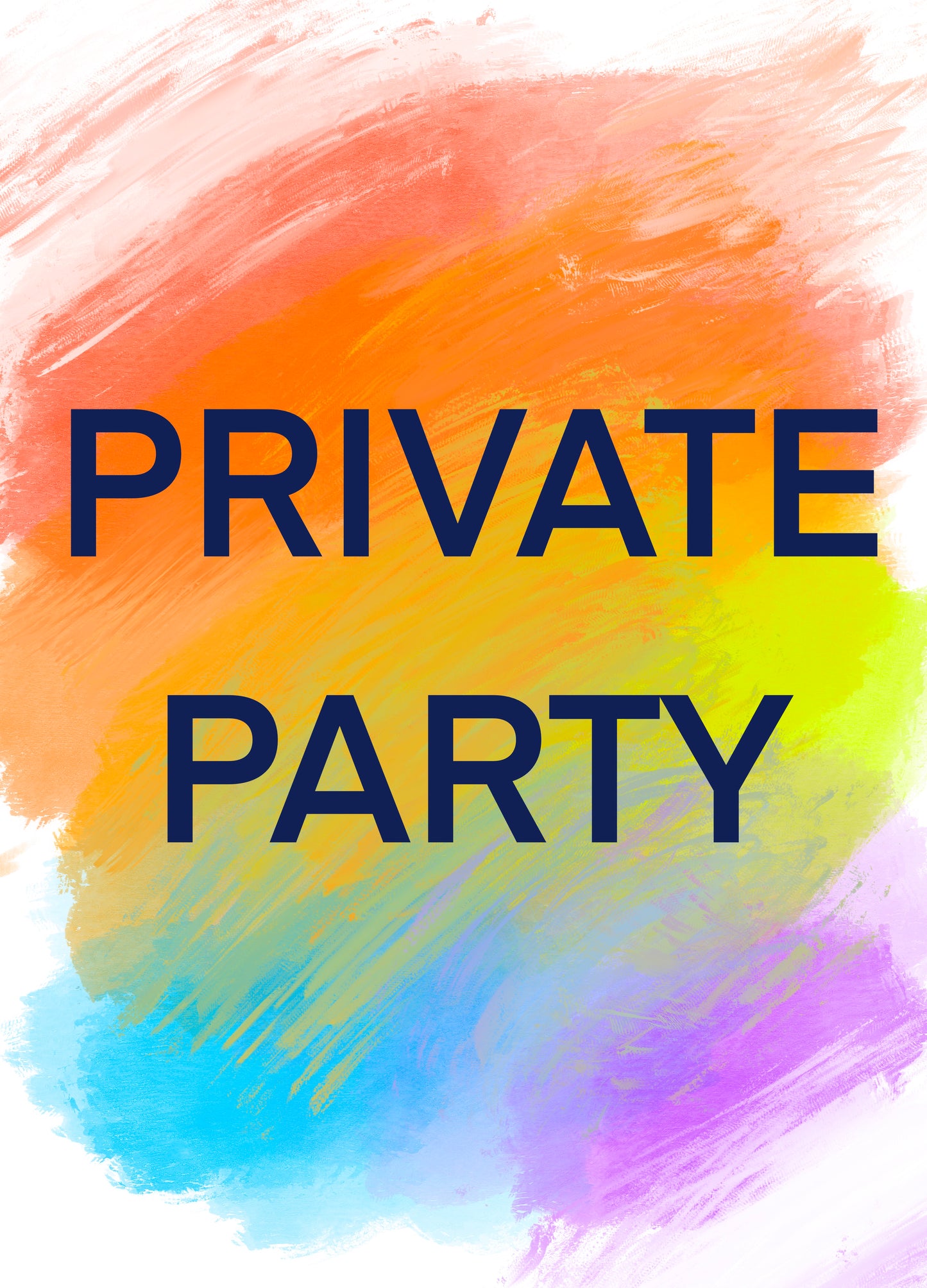 August 9 Private Party!