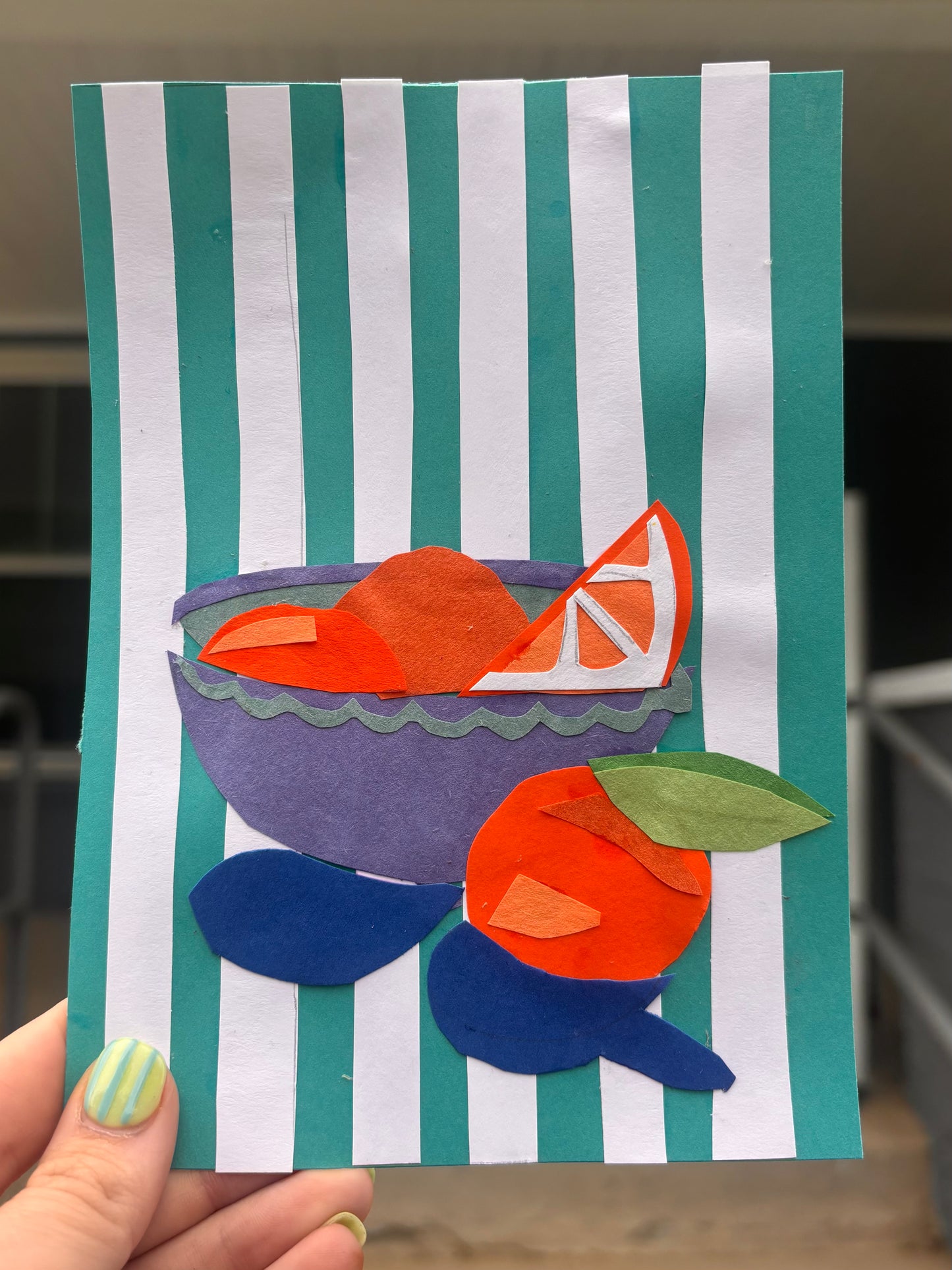 Fruit Bowl Collage Workshop: Cut, Layer & Create