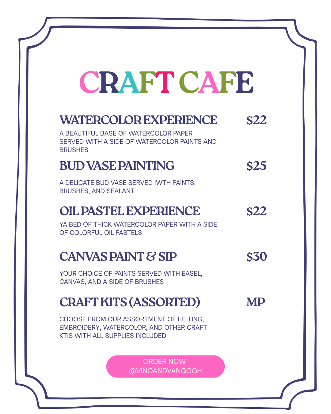 Craft Cafe Night (Walk in & Create) | Greenville, SC