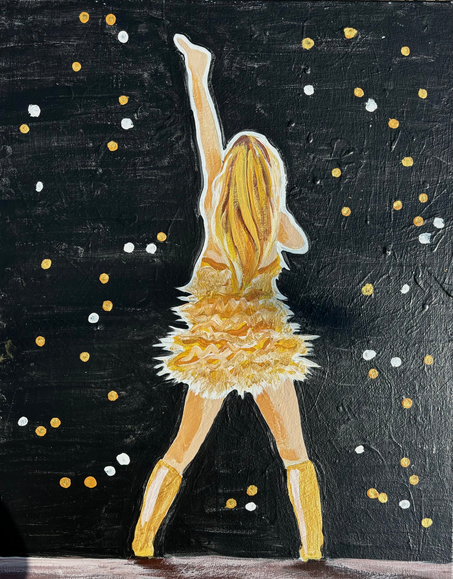 "The Fearless Era" - Taylor Swift Painting