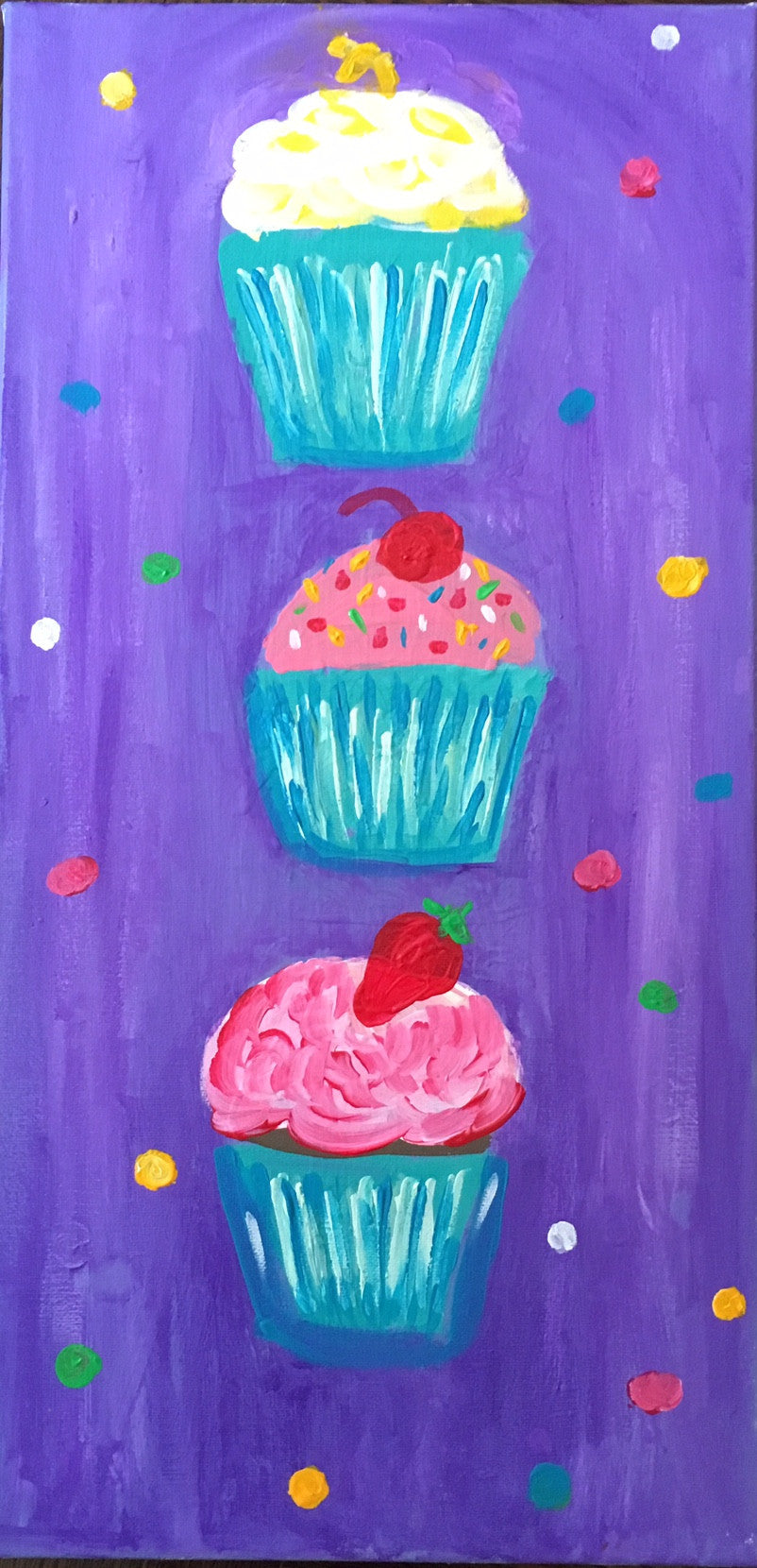 Kids Spring Break Class: Cupcakes!