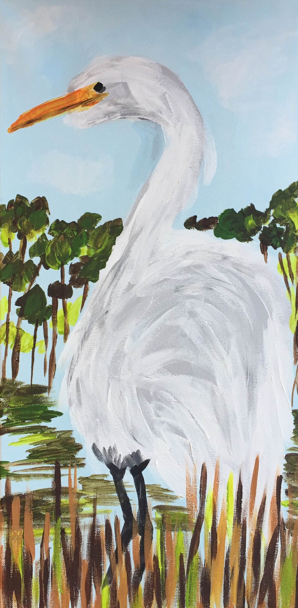 White Heron