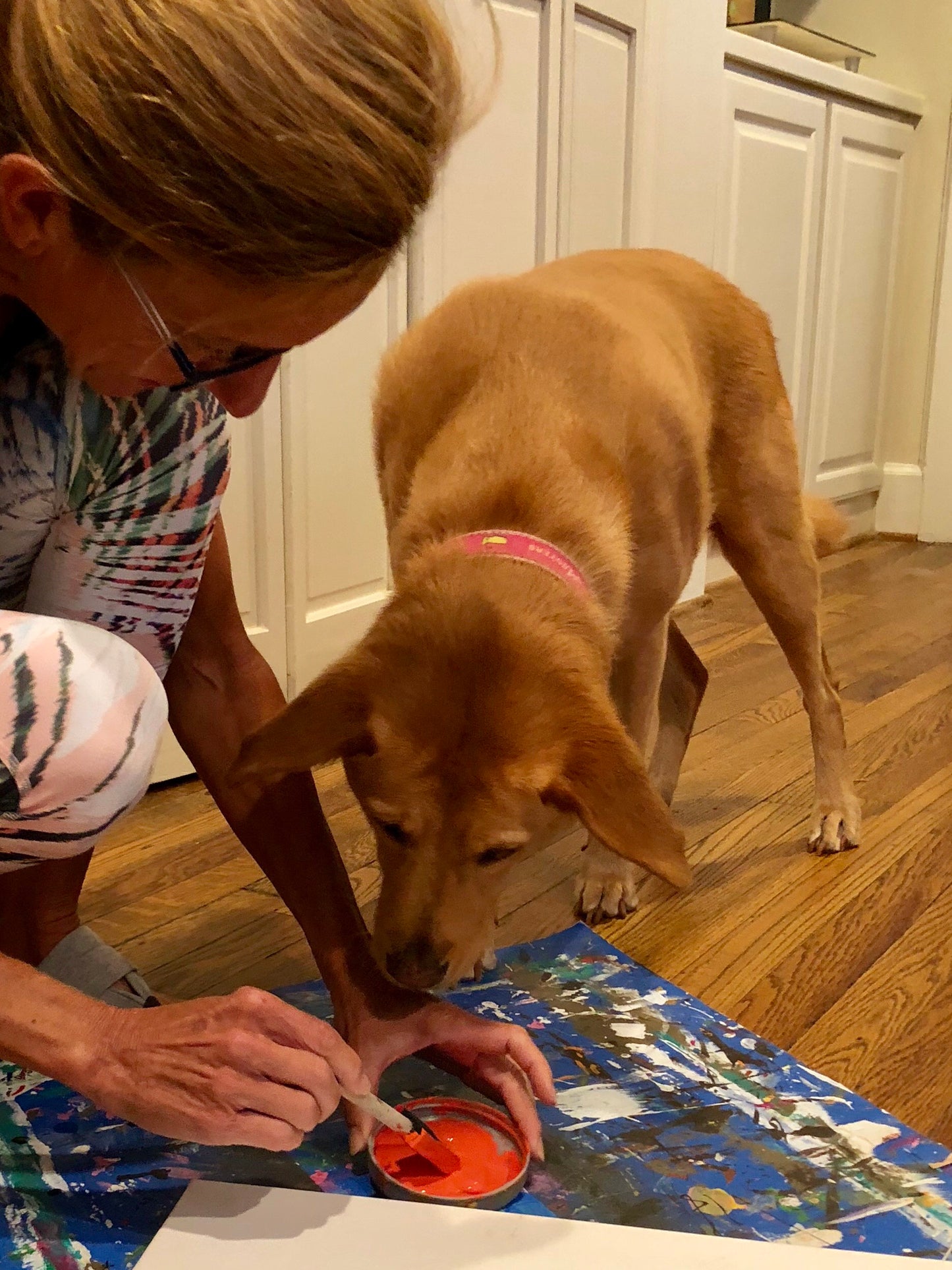 Dog Paw Painting