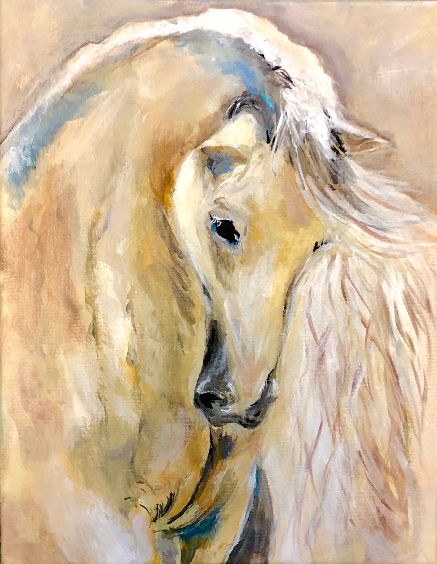 "Matilda" in Acrylic