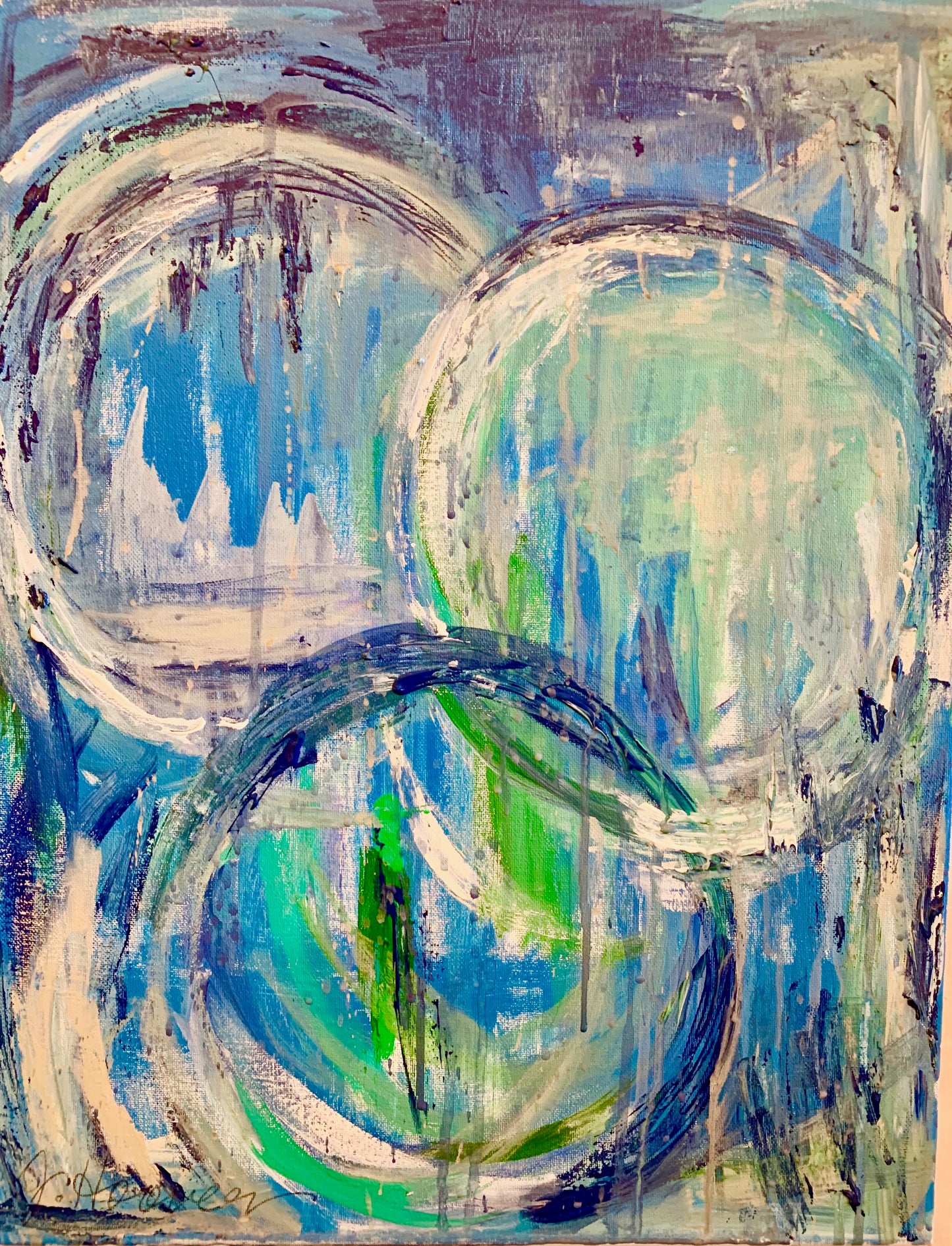 Abstract Painting with Jennifer Hoover