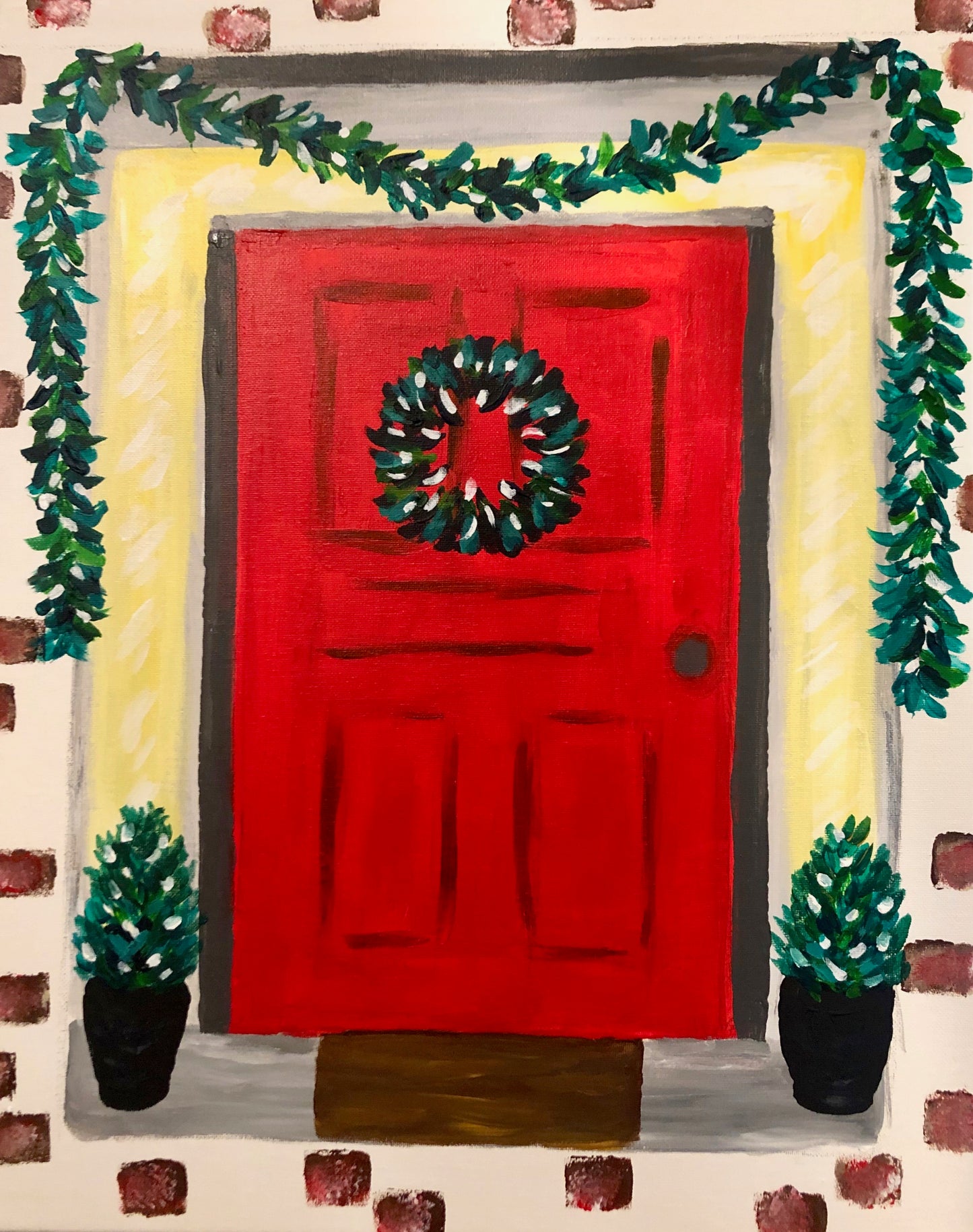 Festive Front Door