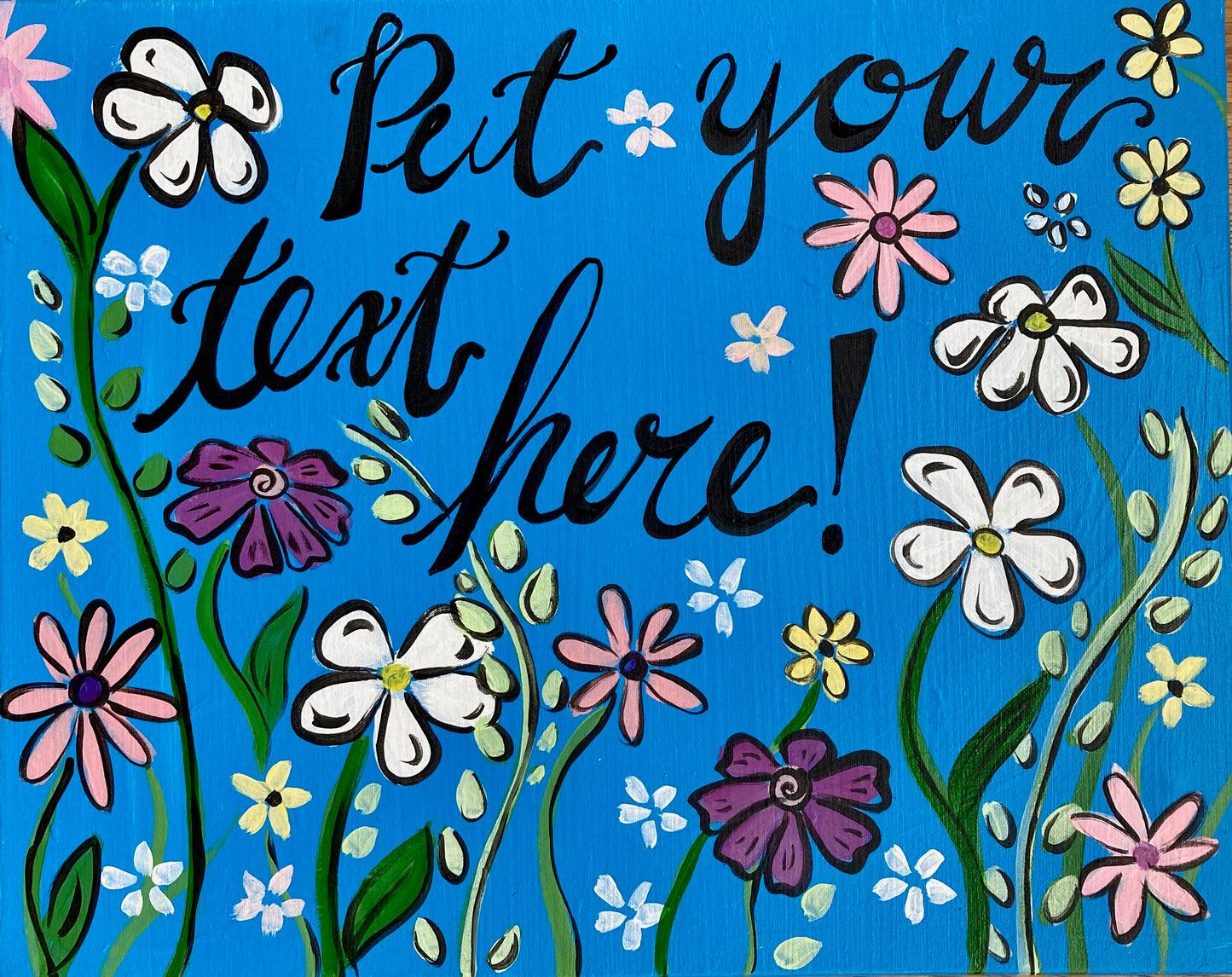 Personalized Calligraphy Painting