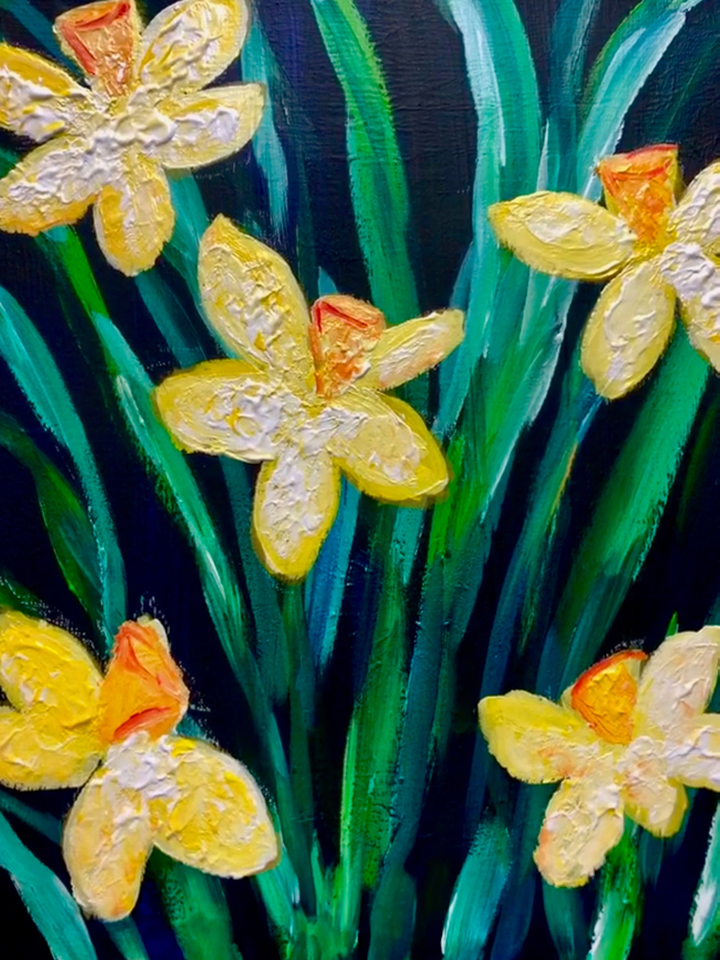 Painting on the Patio!