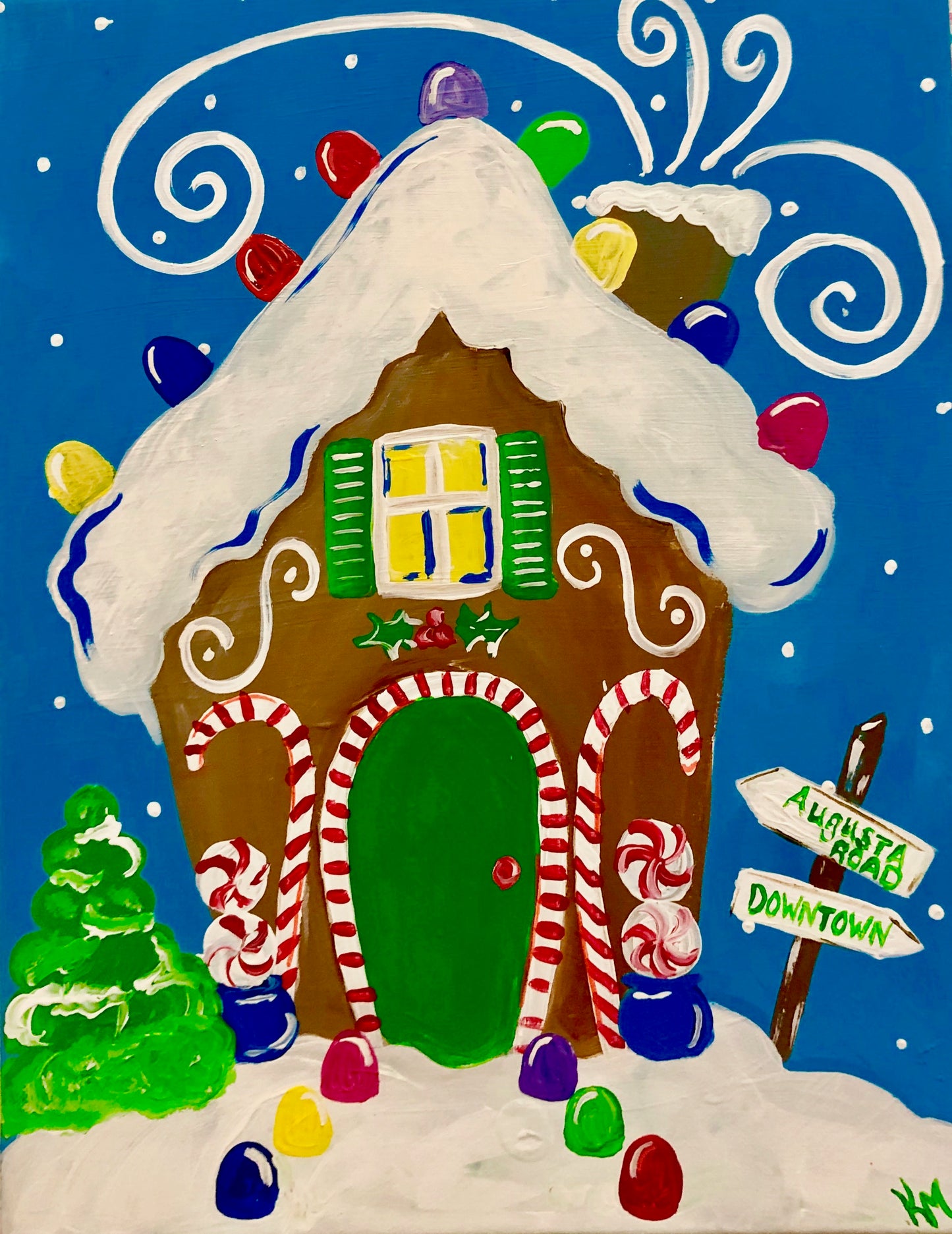 PRIVATE PARTY! Gingerbread House