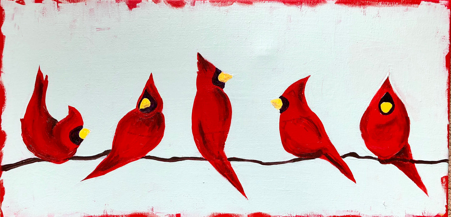 NEW SPECIAL PRICE! "Red Birds"