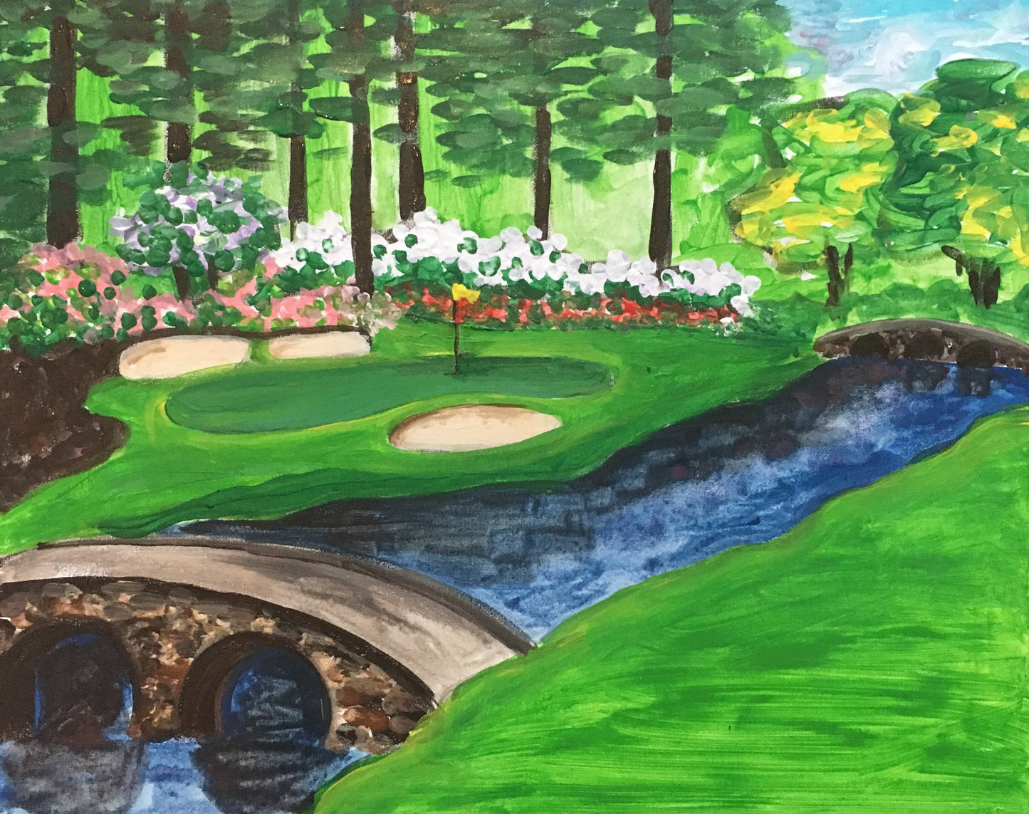 Spring Day at the Masters