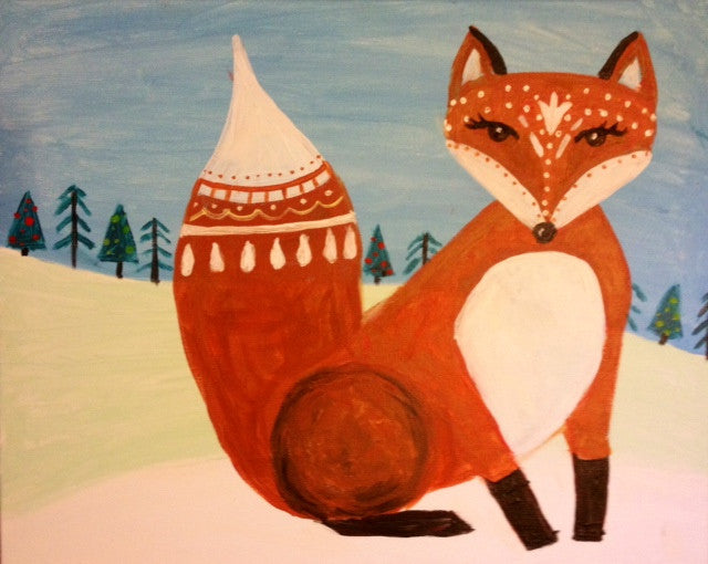 Kids Winter Fox