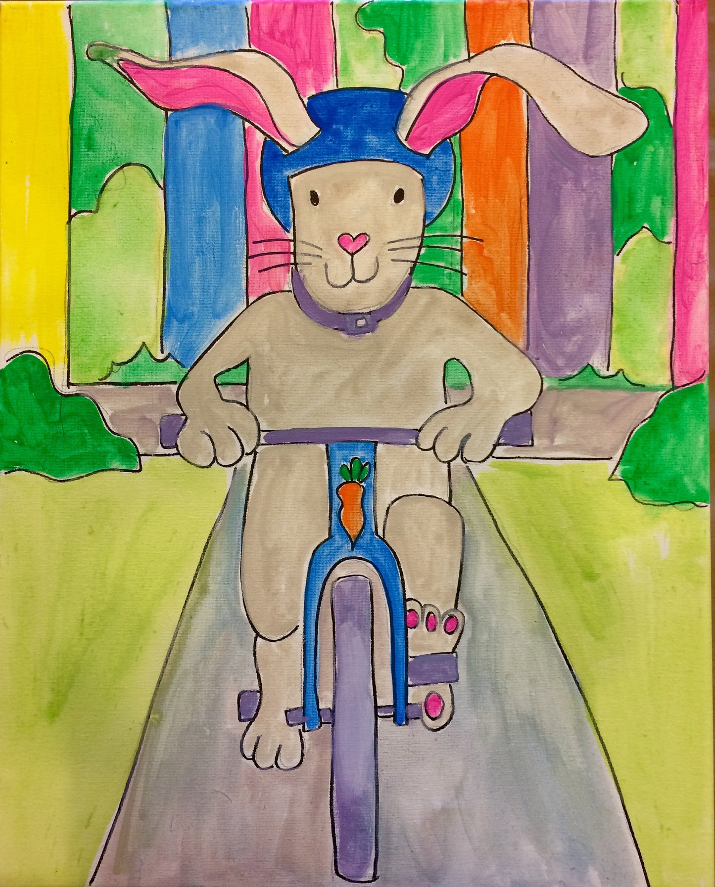 Tails on the Trail Paint Along: Kids Class!