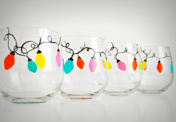 December Wine Glass Paint Night