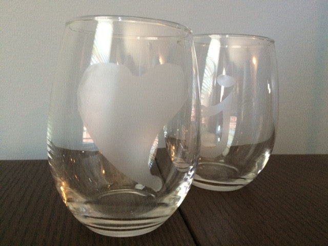 Wine Glass Etching