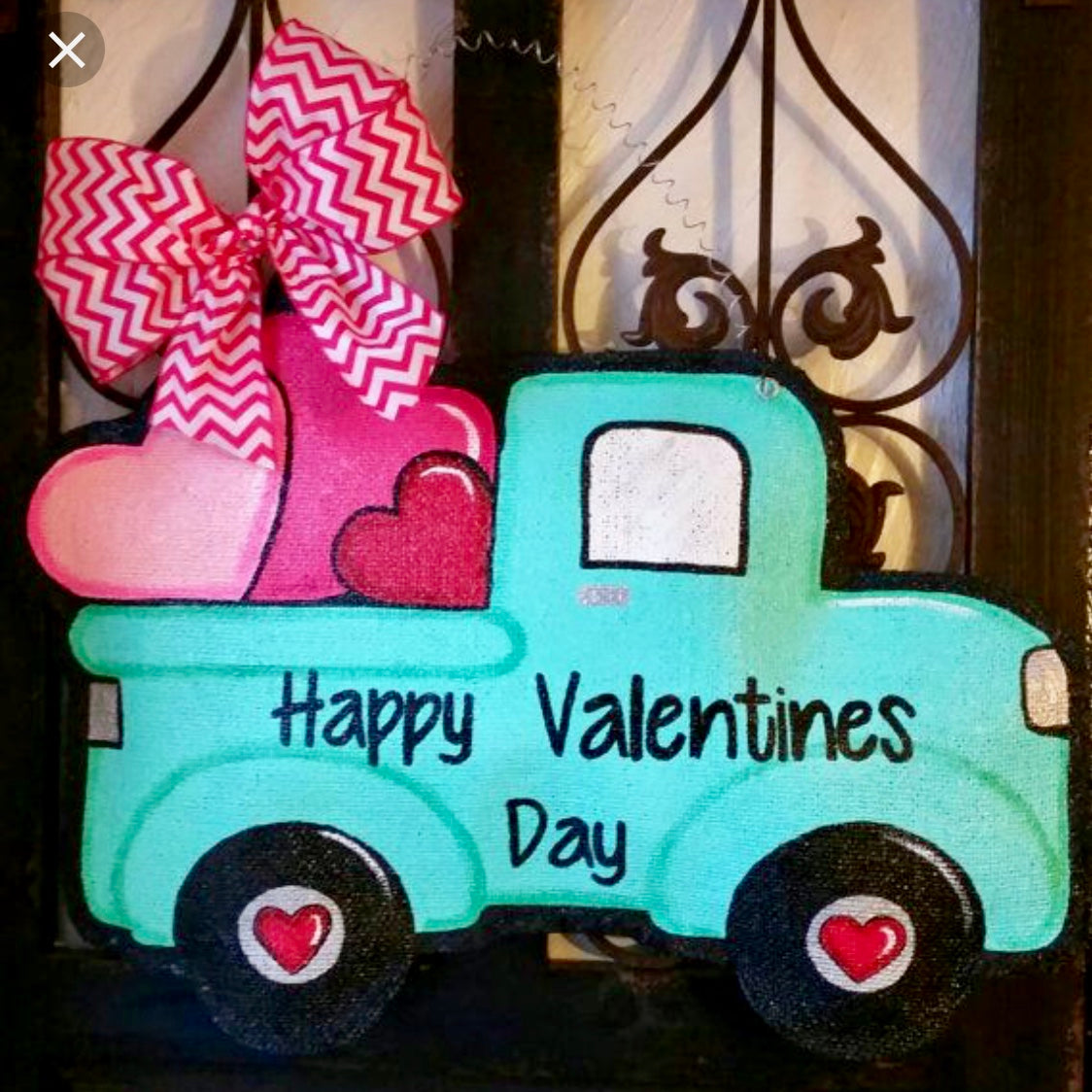 Wooden Valentines Doorhangers