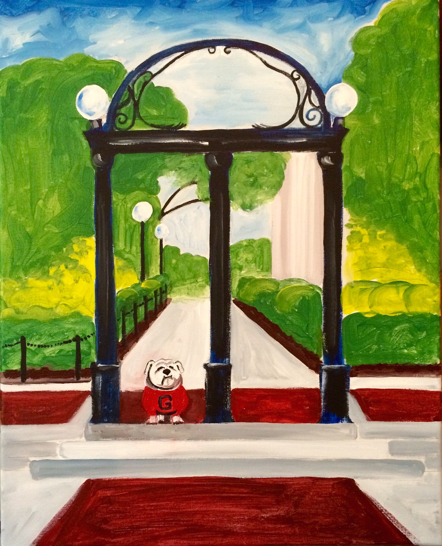 UGA Alumni Paint Night