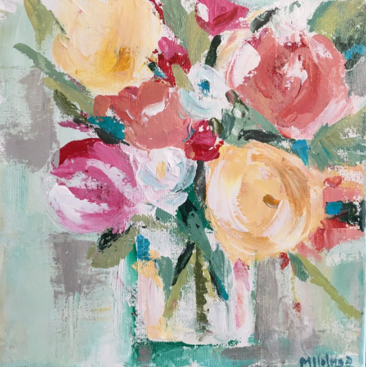 Palette Knife Floral Workshop with Maggie Holmes