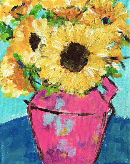 Kim Hassold Art Night with Greenville News
