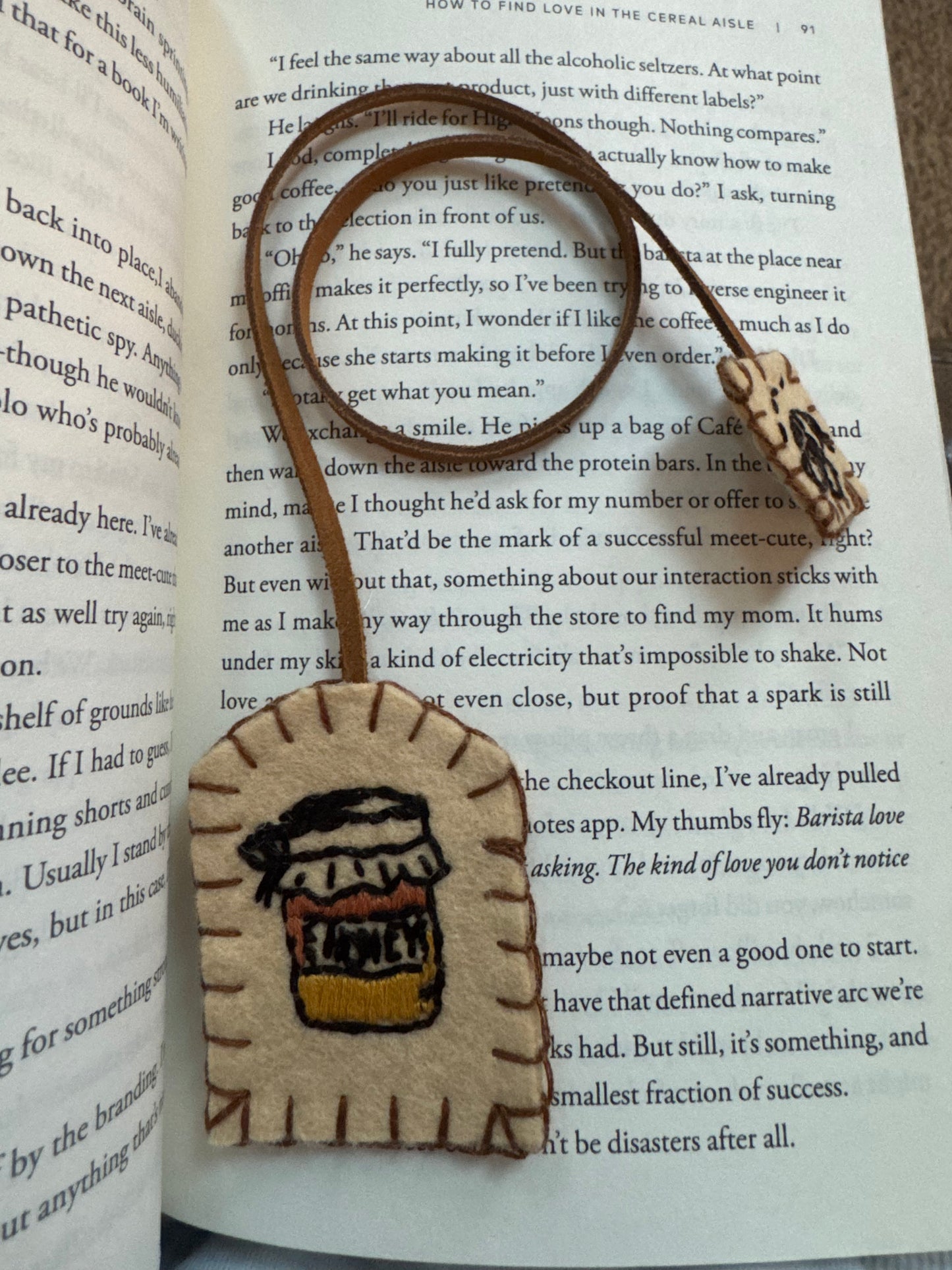 Embroidered Tea Bag Bookmark Workshop (True Beginners)