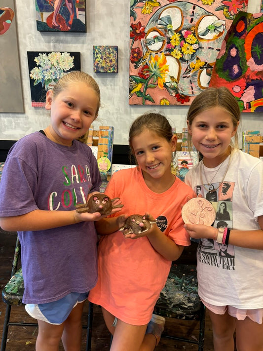 Clay Camp (ages 7 & up) 2025