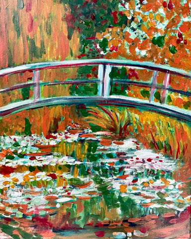 Monet's Fall Garden