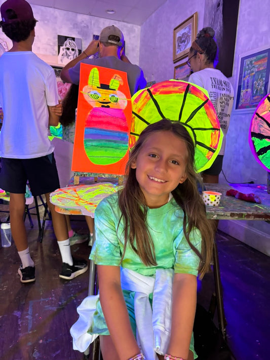 Let’s GLOW Girls Art Camp | Greenville, SC