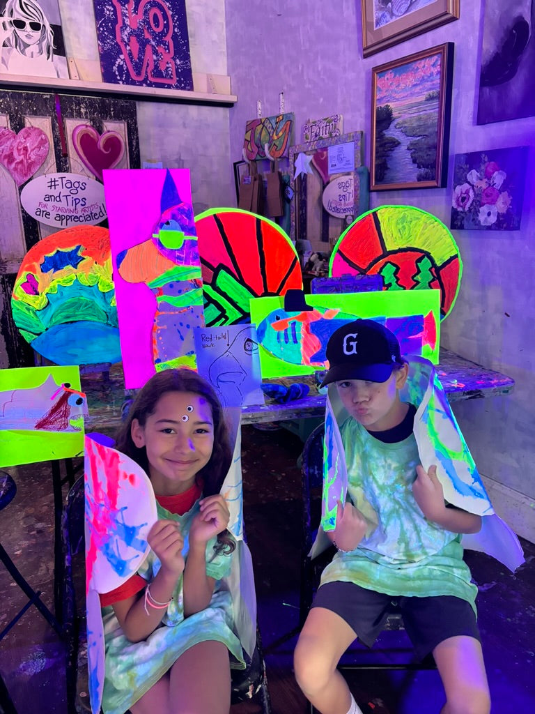 GLOW Art Camp: Heroes & Villains| Greenville, SC
