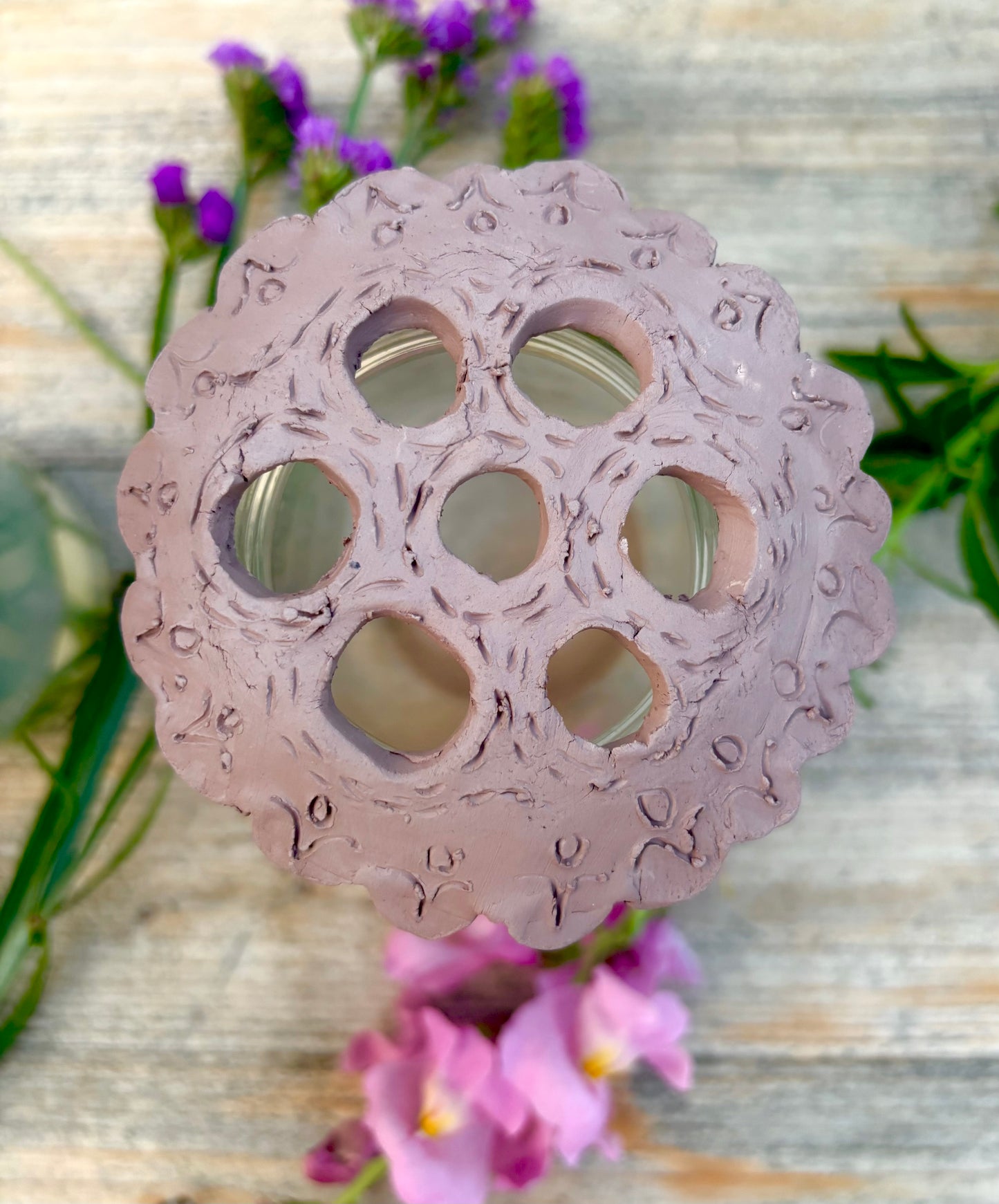 Clay Workshop at Sassafrass Flower Farm!