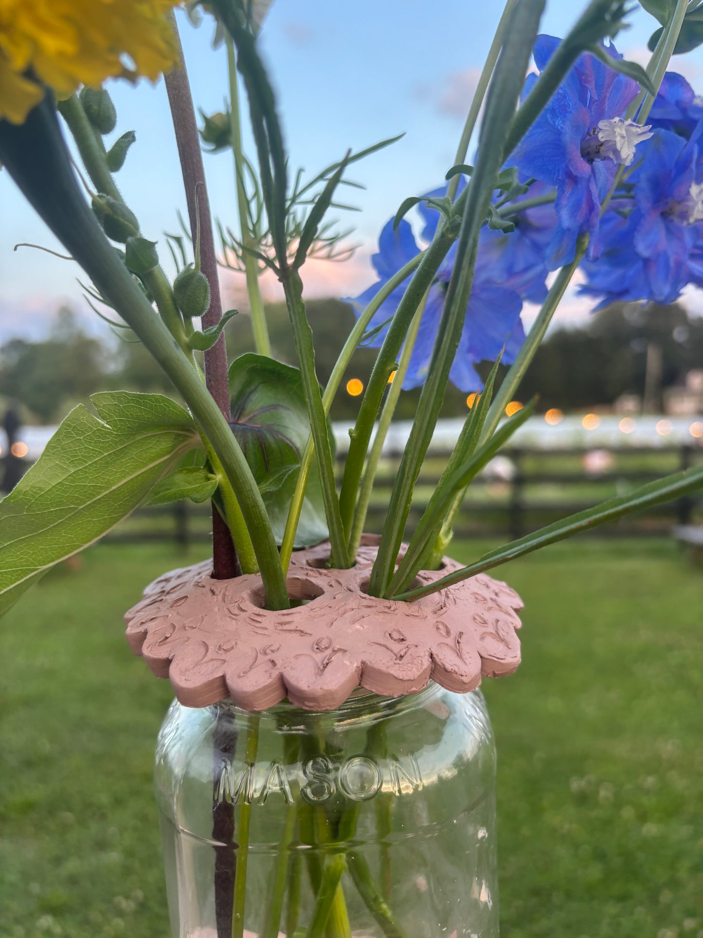 Clay Workshop at Sassafrass Flower Farm!