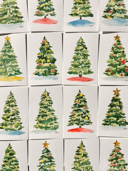 Holiday Watercolor Workshop: Cards, Gifts & Keepsakes (True Beginner to Intermediate)