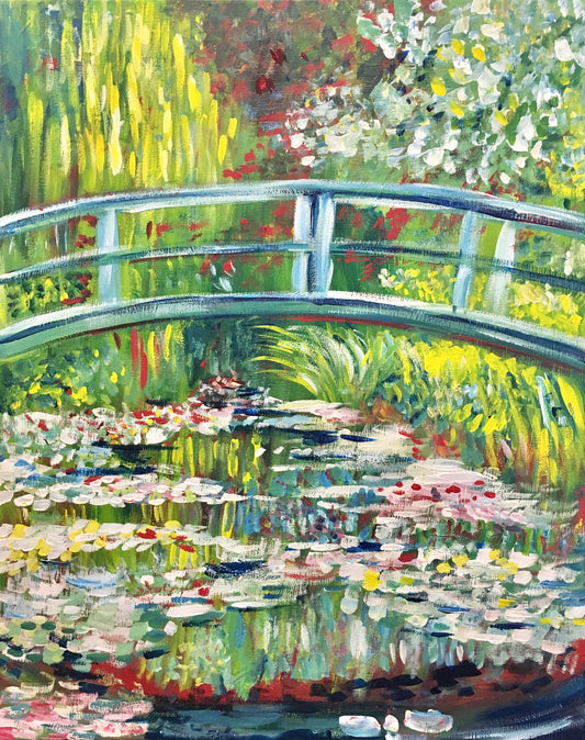 Monet's Garden - Paint like the Masters