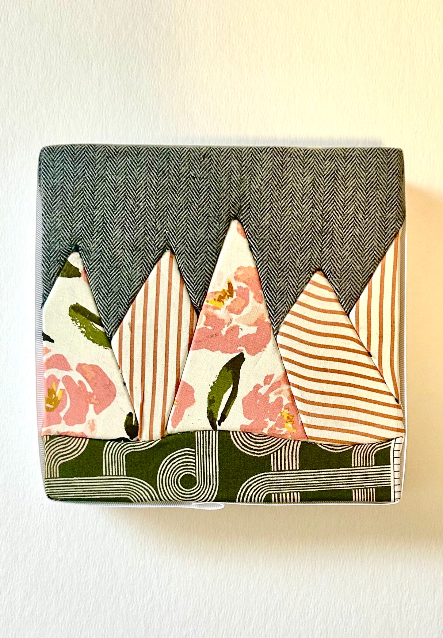 Kinusaiga "Faux Quilting" for Beginners! : Holiday Trees