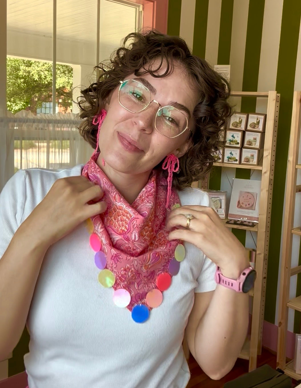 "Bandazzle" Custom Bandanas! : Embroidery Workshop