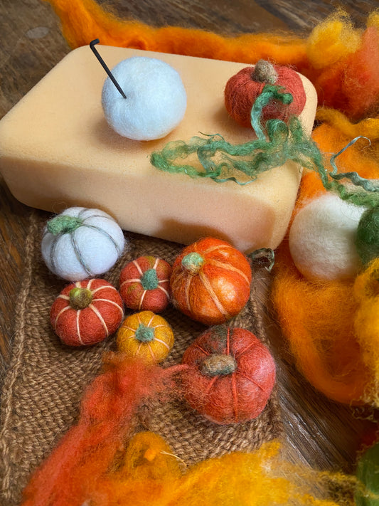 Felted Pumpkins Workshop