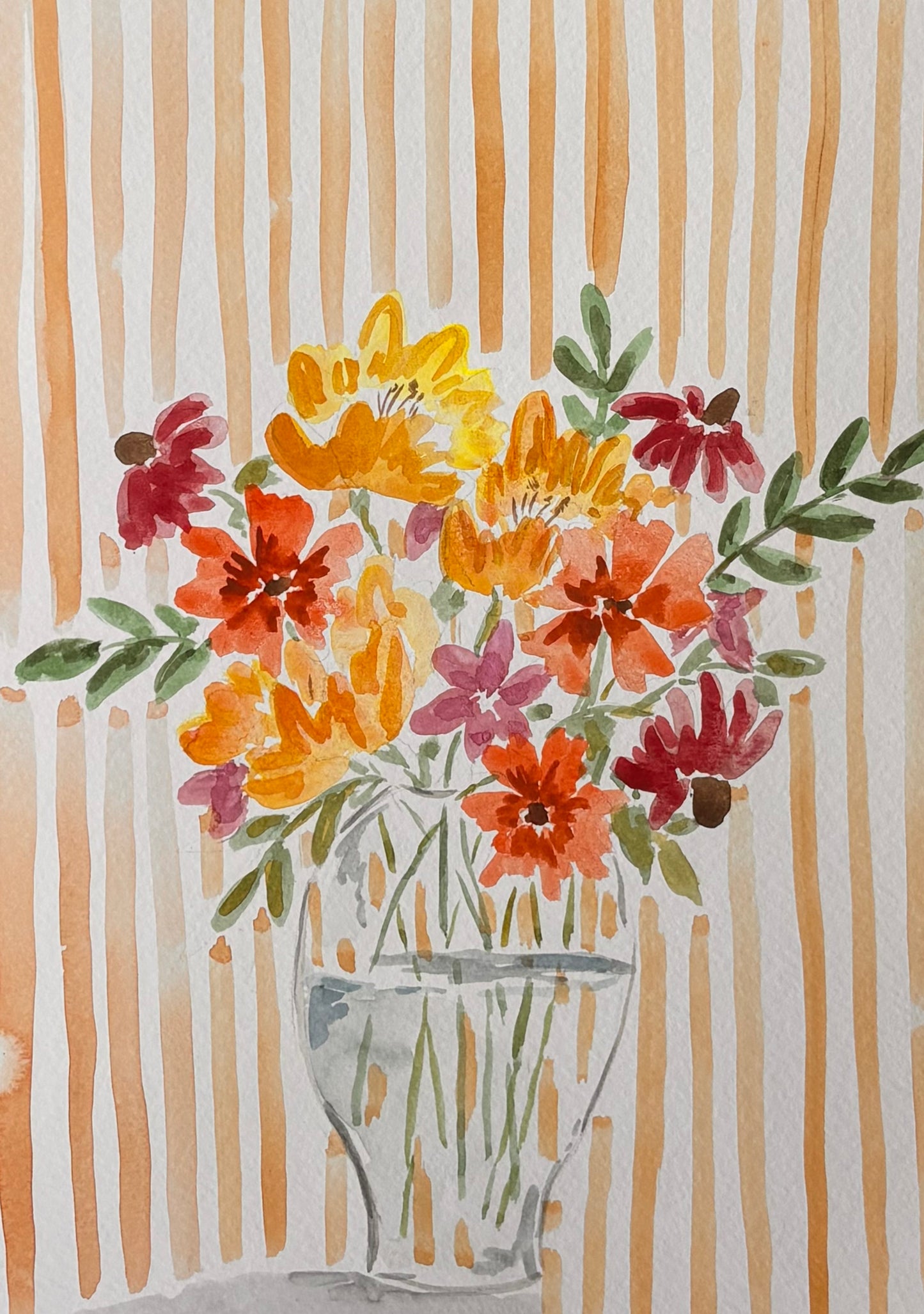 Paint & Sip: Watercolor Fall Florals at HeyDay!