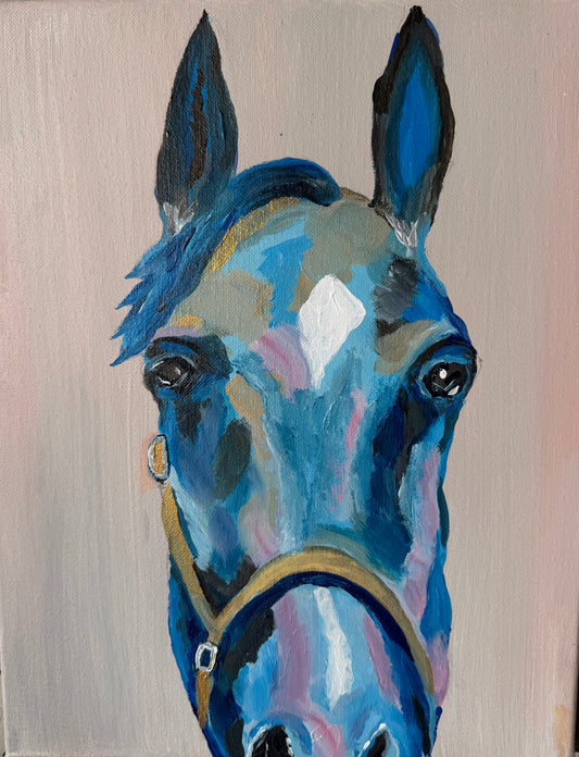 Sapphire Horse Paint & Sip